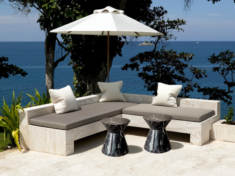 Rhodos garden stool 