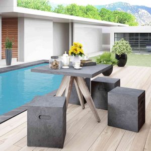 lenco-square-dining-set