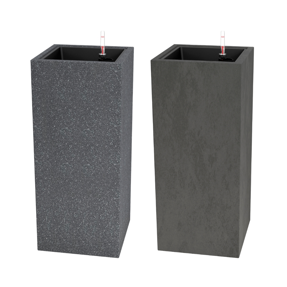 Square cylinder fiber planter square-cylinder-fiber-planter